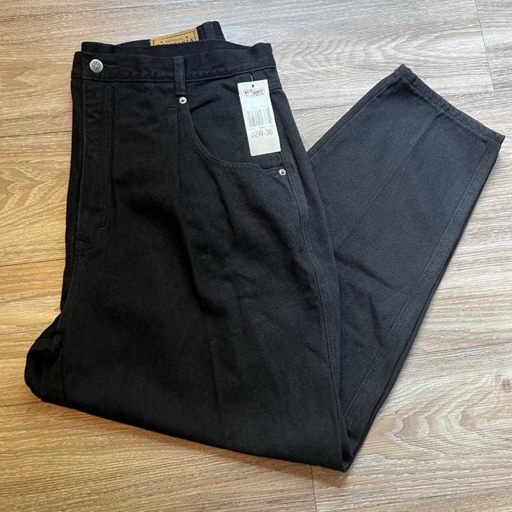 Black relaxed fit Jeans